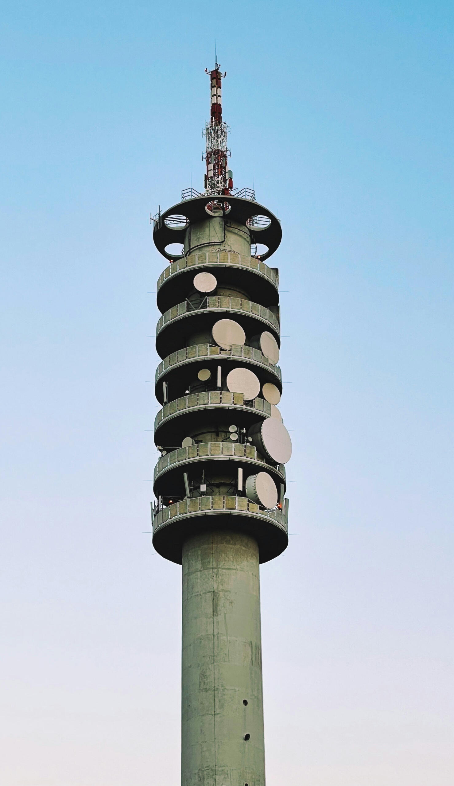 Media Tower in Vernoa, Italy TV tower in Verona, Italy, from Italy Expert Media Agency