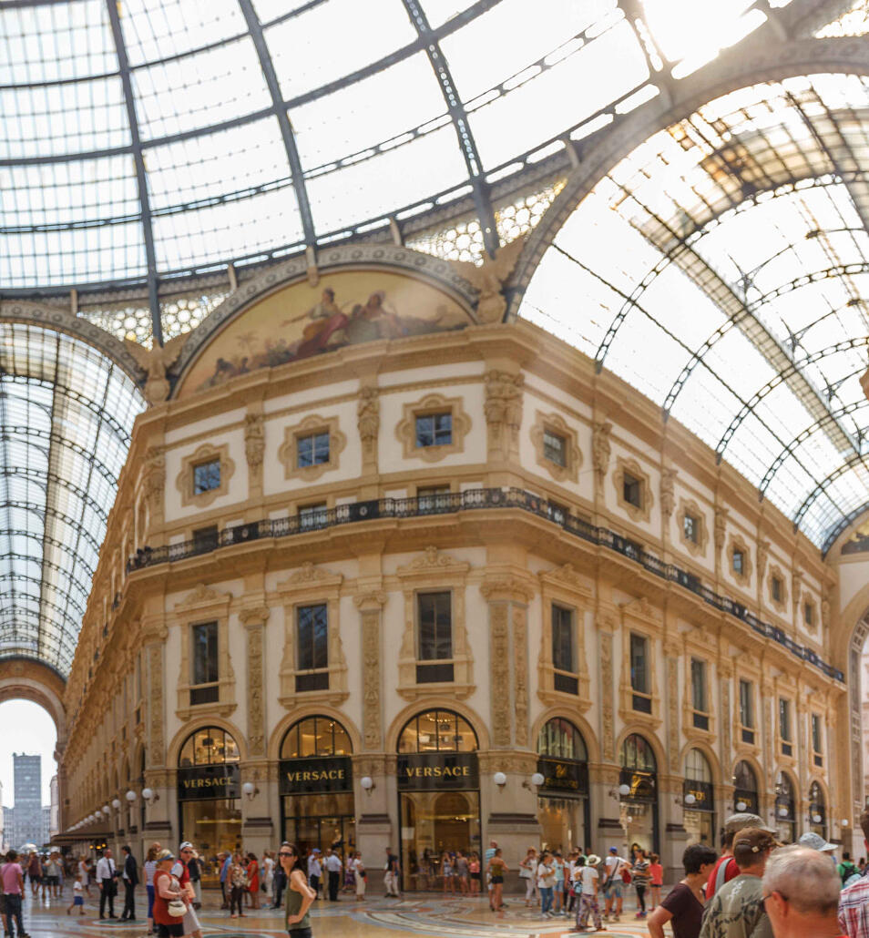 Italy Market Advertising Agency_Italy Advertising Galleria Vittorio Emanuele II, from Italy advertising paid media agency